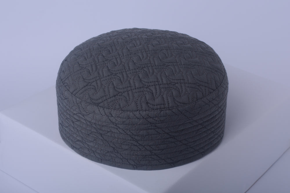 ASH GREY men prayer cap