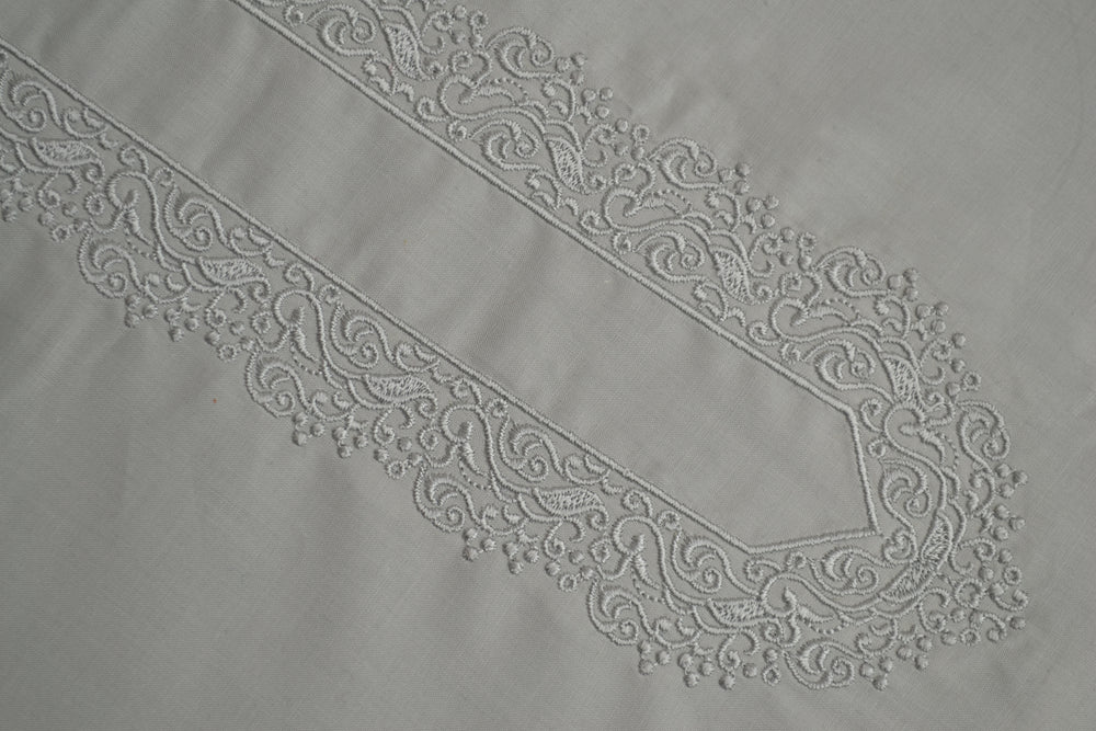 Buy online Grey Egyptian Embroidery Suit for Men | Shaad Fabrics