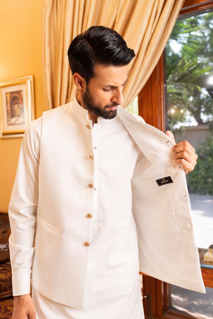 Lux Festive Waistcoat for Men shalwar kameez