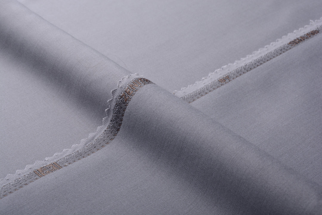 light grey Wool Style Twill Men Shalwar Kameez Fabric