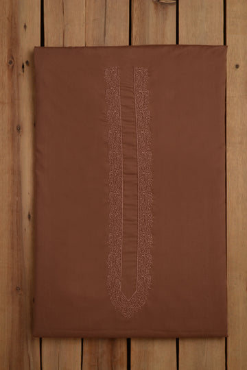 100% Men Egyptian Embroidery Suit (ED#15) | Shaad Fabrics