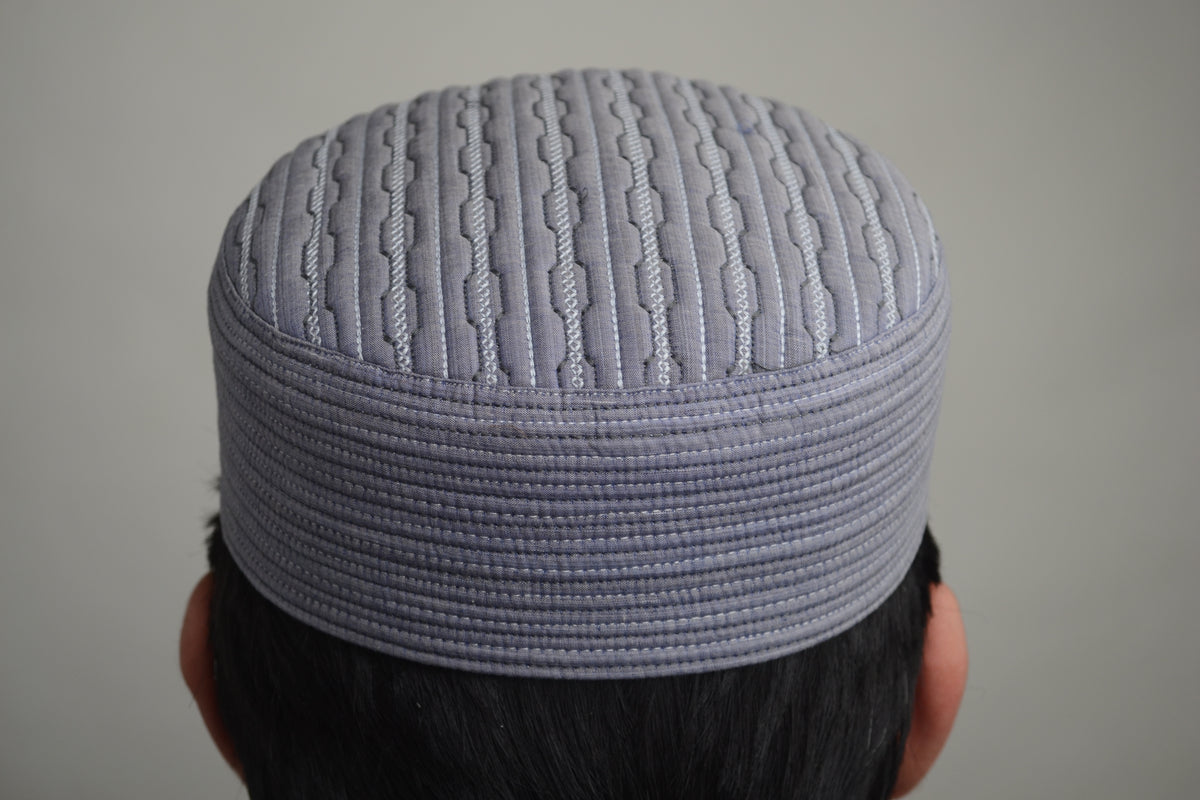 COTTON YARN DYED FABRIC MEN's CAPS 0019