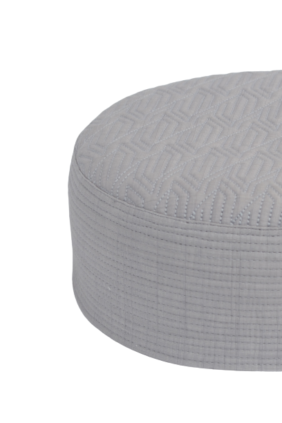 COTTON YARN DYED FABRIC MEN's CAPS ( COVENTRY GREY )